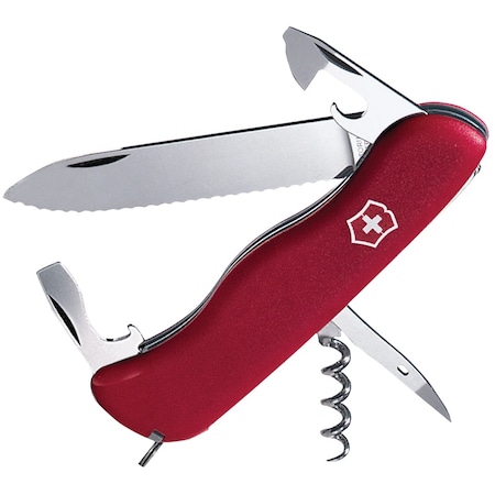 Swiss Army Brands 2024 Victorinox Picknicker Red 111Mm Old Number 53652 VIC-0.8353